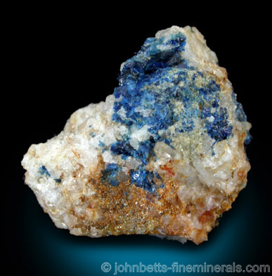 Crude Lazurite Crystals from Davis Mine, North Groton, Grafton County, New Hampshire
