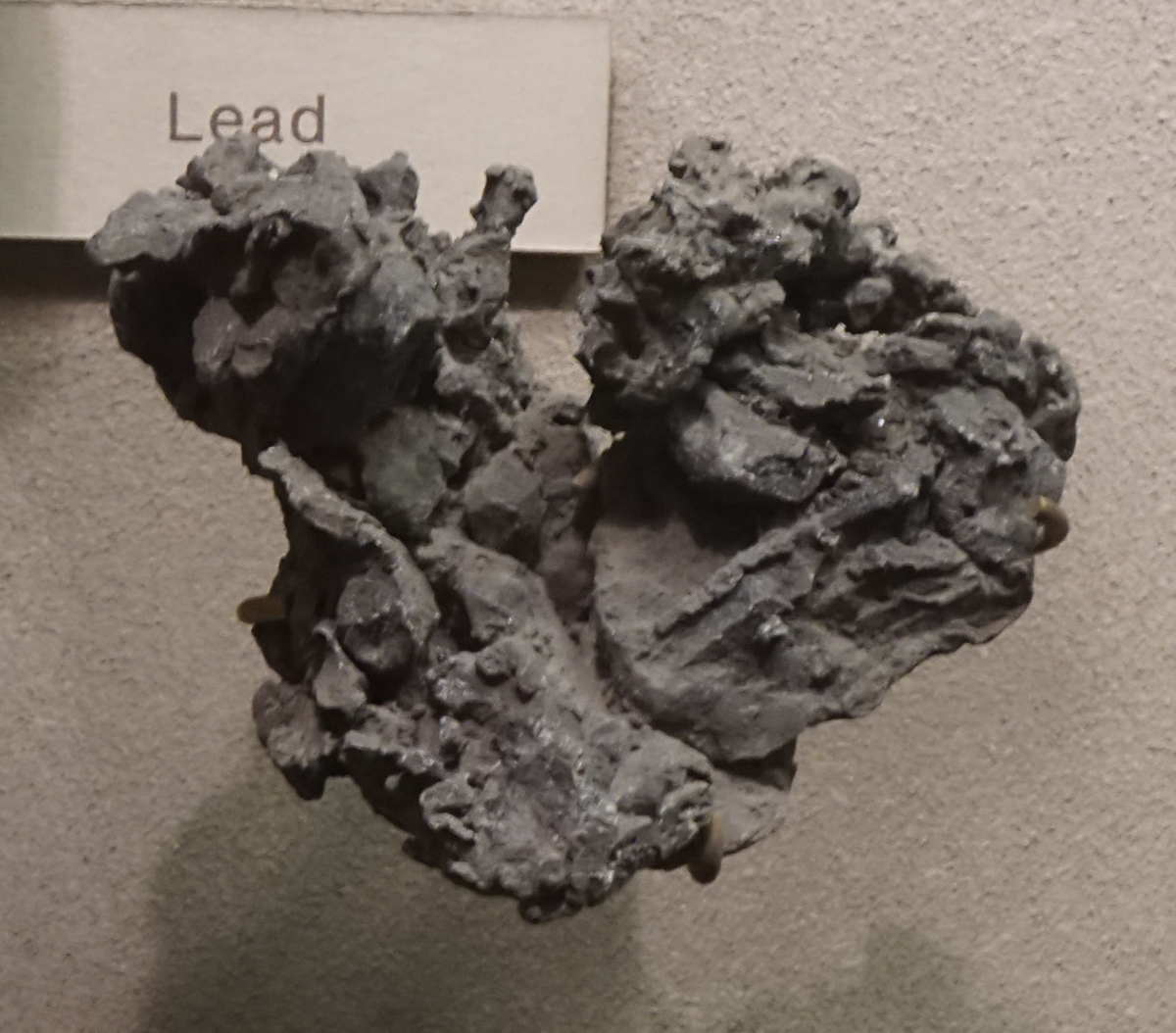 Skeletal Lead Crystal Formation from Langban, Sweden