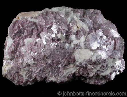 Lepidolite Flakes from Greenlaw Quarry, Mount Apatite, Auburn, Androscoggin County, Maine