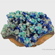 Linarite and Cerussite with Caledonite