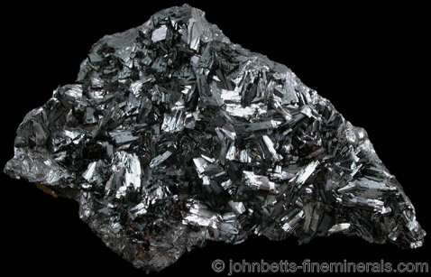 Lustrous Manganite Crystal Plate from Caland Mine, Atikokan, Ontario, Canada