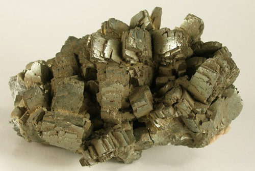 Brassy Cockscomb Marcasite from Baxter Springs, Picher Field, Tri-State District, Cherokee Co., Kansas
