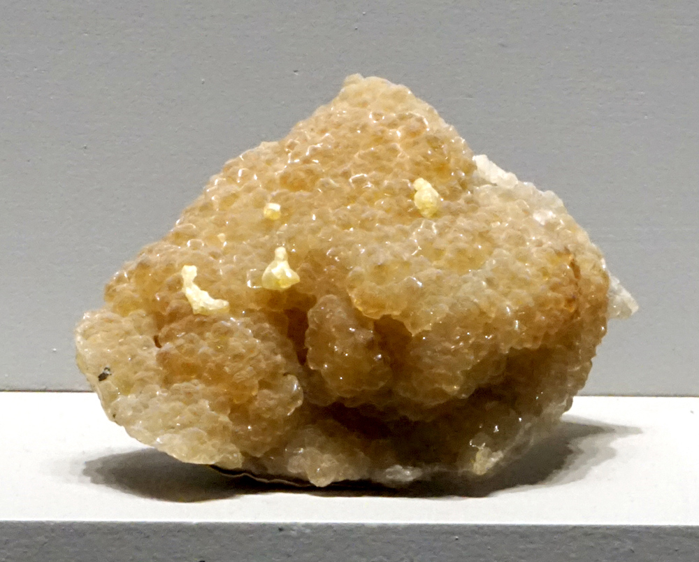 Melanophlogite with Sulfur from Racalmuto, Agrigento, Sicily, Italy