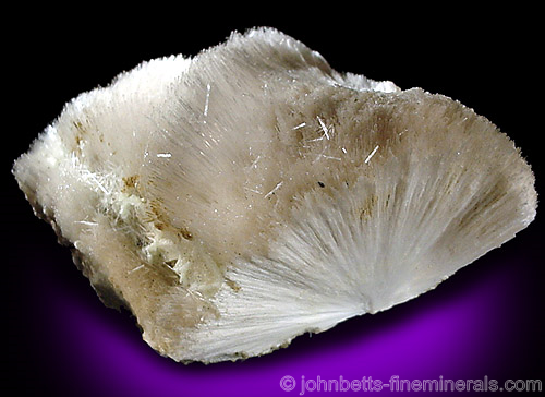 Mesolite Needle Sprays from Upper New Street Quarry, Paterson, Passaic County, New Jersey