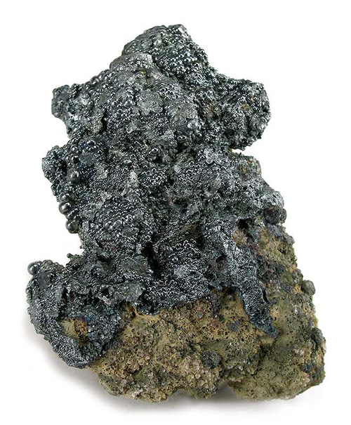 Globular Metallic Metstibnite from San Jose Mine, Oruro, Dept. Oruro, Bolivia