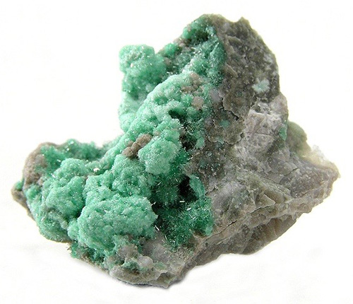 Metavariscite Crystals on Matrix from Lucin District, Pilot Range, Box Elder Co., Utah