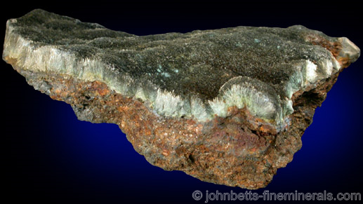 Millerite Vein on Pyrrhotite from Gap Nickel Mine, Bart Township, Lancaster County, Pennsylvania