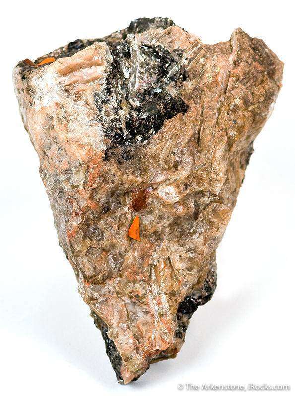 Monazite in Sillimanite from Yantic Falls, Norwich, New London Co., Connecticut