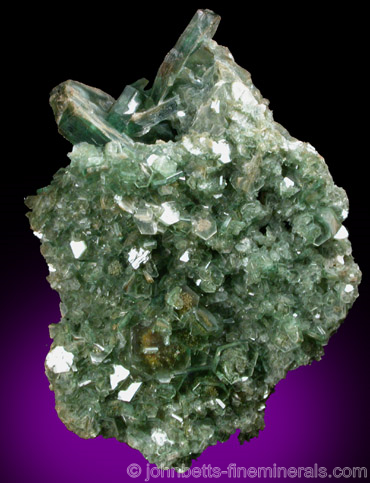 Green Gemmy Muscovite from Lincoln County, North Carolina