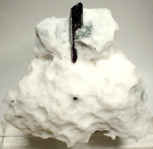 Massive Natrolite with Neptunite from Dallas Gem Mine, New Idria District, Diablo Range, San Benito Co., California