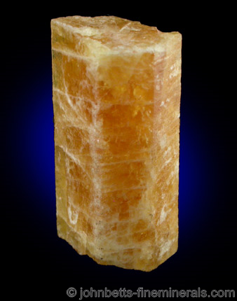 Single Golden Beryl Crystal from Roebling Mine, Upper Merryall, Litchfield County, Connecticut