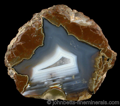 Oregon Thunder Egg from Priday Agate Beds, Jefferson County, Oregon