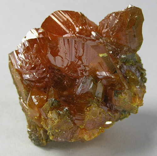 Butterscotch Transparent Orpiment from Cut 62, Twin Creeks Mine, Humboldt Co., Nevada, USA