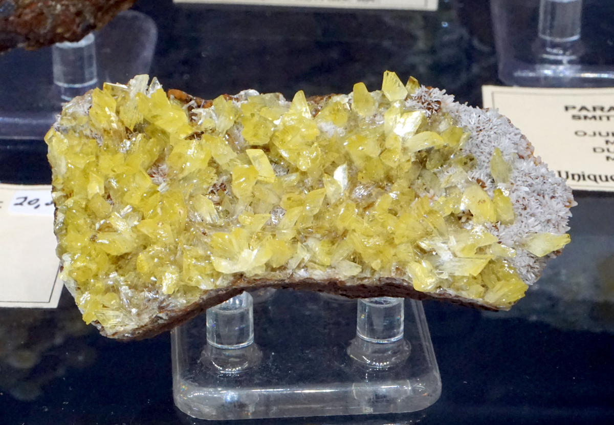Paradamite Crystal Clusters from Ojuela Mine, Mapimi, Durango, Mexico