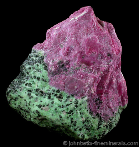 Ruby and Zoisite with Pargasite from Arusha, Tanzania