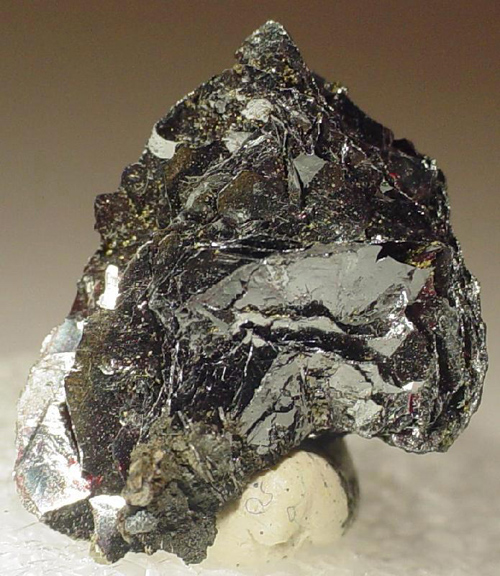 Pearceite with Red Highlights from Měděnec, Chomutov District, Bohemia, Czech Republic