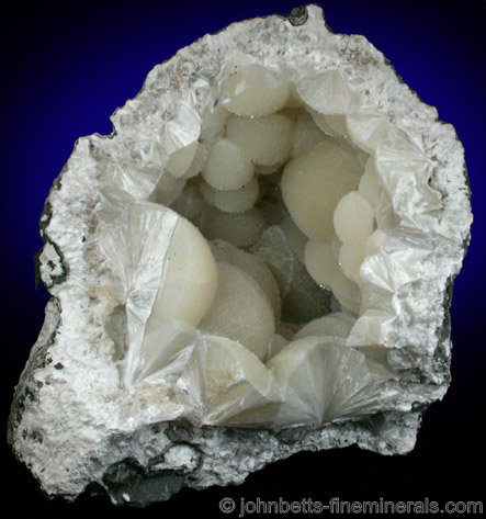 Pectolite Geode Cavity from Millington Quarry, Bernards Township, Somerset County, New Jersey