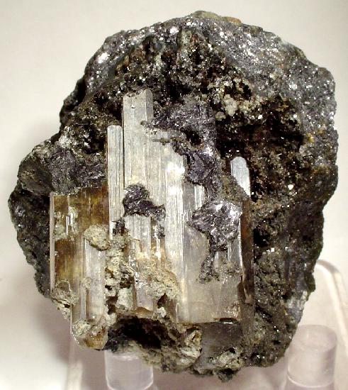 Lustrous Phosgenite Crystals from Monteponi Mine, Iglesias, Carbonia-Iglesias Province, Sardinia, Italy