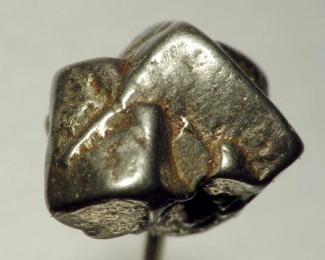 Intergrown Rounded Platinum Twins from Talnakh, Norilsk, Siberia, Russia