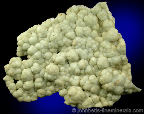 Brainlike Prehnite Plate from Interstate 80 road cut, Paterson, Passaic County, New Jersey