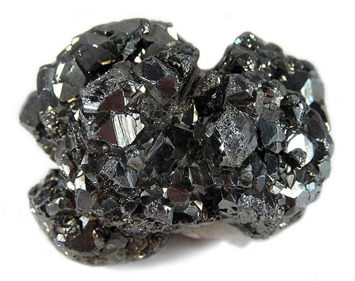 Pyrargyrite Crystal Cluster from Freiberg District, Erzgebirge, Saxony, Germany