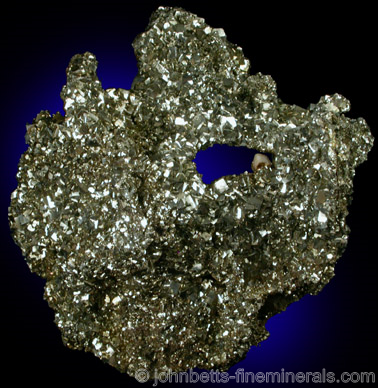 Lustrous Drusy Pyrite from Leadville, Lake County, Colorado