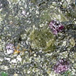 Pyrope in Kimberlite with Olivine