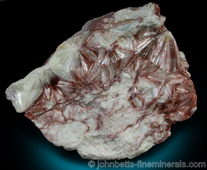 Pyrophyllite with Brownish-Red from Mitchell County, North Carolina