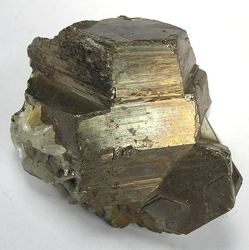 Thick Stubby Pyrrhotite Crystal from Morro Velho Mine, Nova Lima, Iron Quadrangle, Minas Gerais, Southeast Region, Brazil