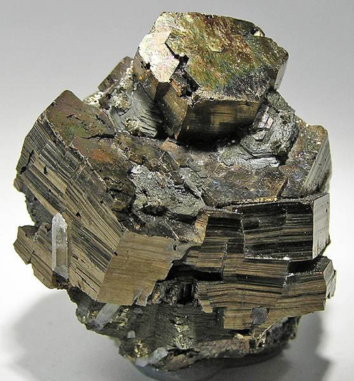 Complex Pyrrhotite Crystal Cluster from Trepca complex, Trepca valley, Kosovska Mitrovica, Kosovo