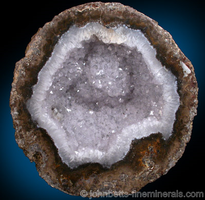 Quartz Geode from Las Choyas, Chihuahua, Mexico