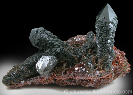 Quartz with Hedenbergite inclusions from Sinerechenskoye deposit, west of Kavalerovo, Primorskij Kraj, Russia