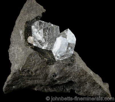 Quartz Herkimer Diamond from Ace of Diamonds Mine, Middleville, Herkimer County, New York