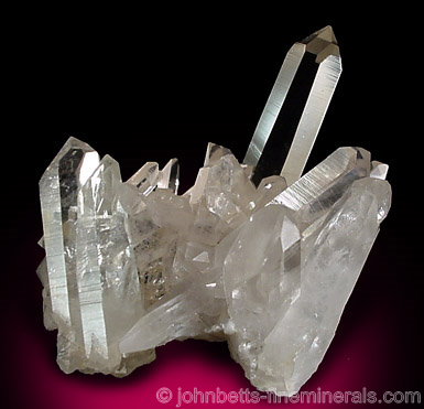 Quartz Crystal Cluster from Mt. Ida, Arkansas