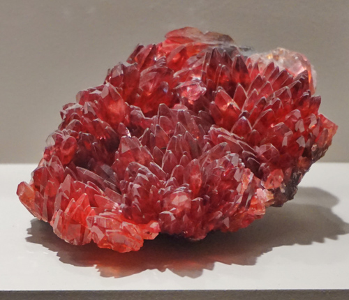 Blood-Red Rhodochrosite Scalenohedrons from N'Chwaning Mine, Hotazel, Cape Province South Africa