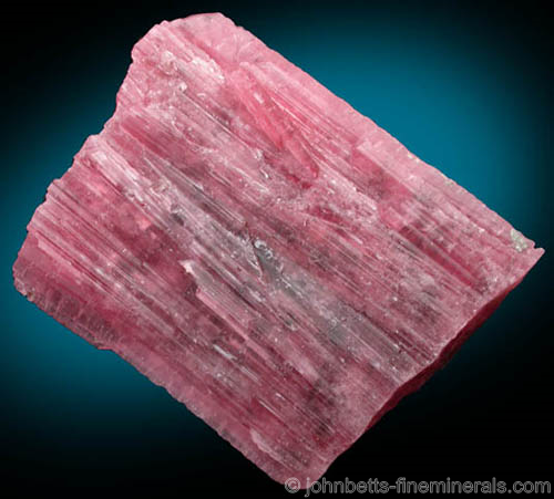 Bladed Rhodonite Crystals from Mina San Martin, Chiurucu, Huallanca, Peru
