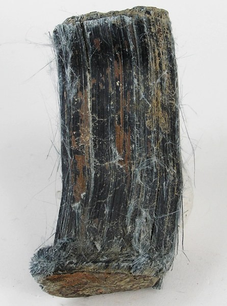 Fibrous Blue Crocidolite from Prieska District, Namaqualand, Northern Cape Province, South Africa