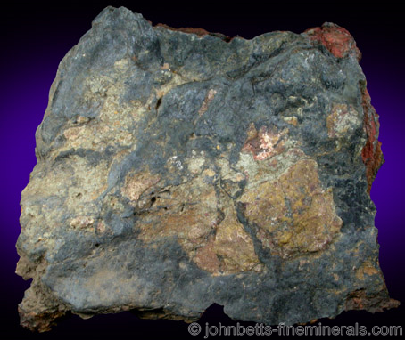 Blue-gray Crocidolite from Reed Station, Tiburon Peninsula, Marin County, California