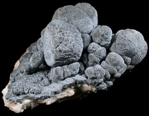 Velvety Botryoidal Romanechite from Schneeberg District, Erzgebirge, Saxony, Germany