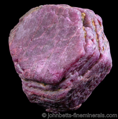 Opaque Ruby Crystal from Mysore (Mysuru), Karnataka, India
