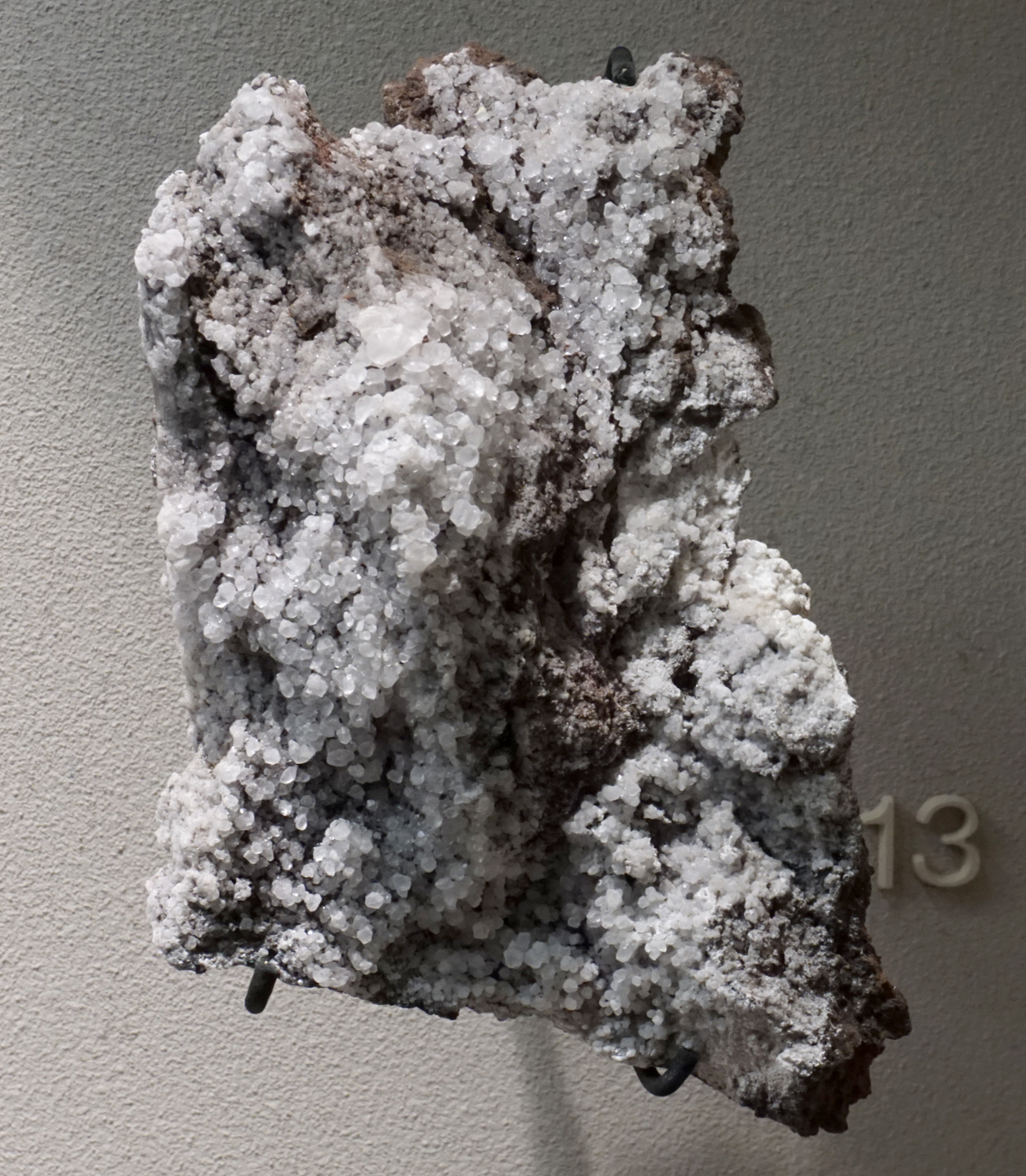 Colorless Sal Ammoniac Crystals from Paricutin Volcano, Michoacan, Mexico
