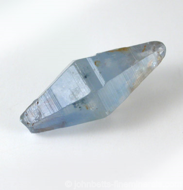 Doubly Terminated Sapphire Crystal from Ratnapurna, Sri Lanka (Ceylon)
