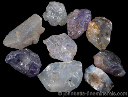 Sapphire from Yogo Gulch from Yogo Gulch Sapphire Mining District, Judith Basin County, Montana