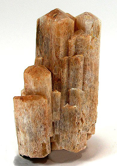 Columnar Scapolite Crystals from Uranium Mine, Big Bear Lake, Ontario, Canada