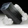 Schorl Crystal in Albite & Quartz