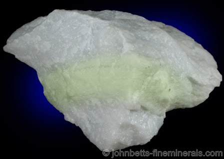 Antigorite var. Bowenite from Conklin Quarry, Limerock, Lincoln Township, Providence County, Rhode Island