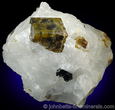 Siderite with Cryolite from Ivigtut, Arsuk Fjord, Greenland
