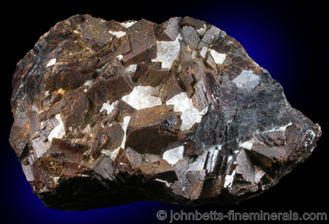 Dark Brown Siderite from Roxbury Iron Mine, Mine Hill, Roxbury, Litchfield County, Connecticut