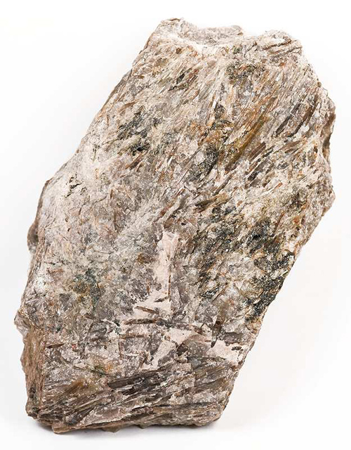 Fibrous While Sillimanite from Chester, Middlesex Co., Connecticut