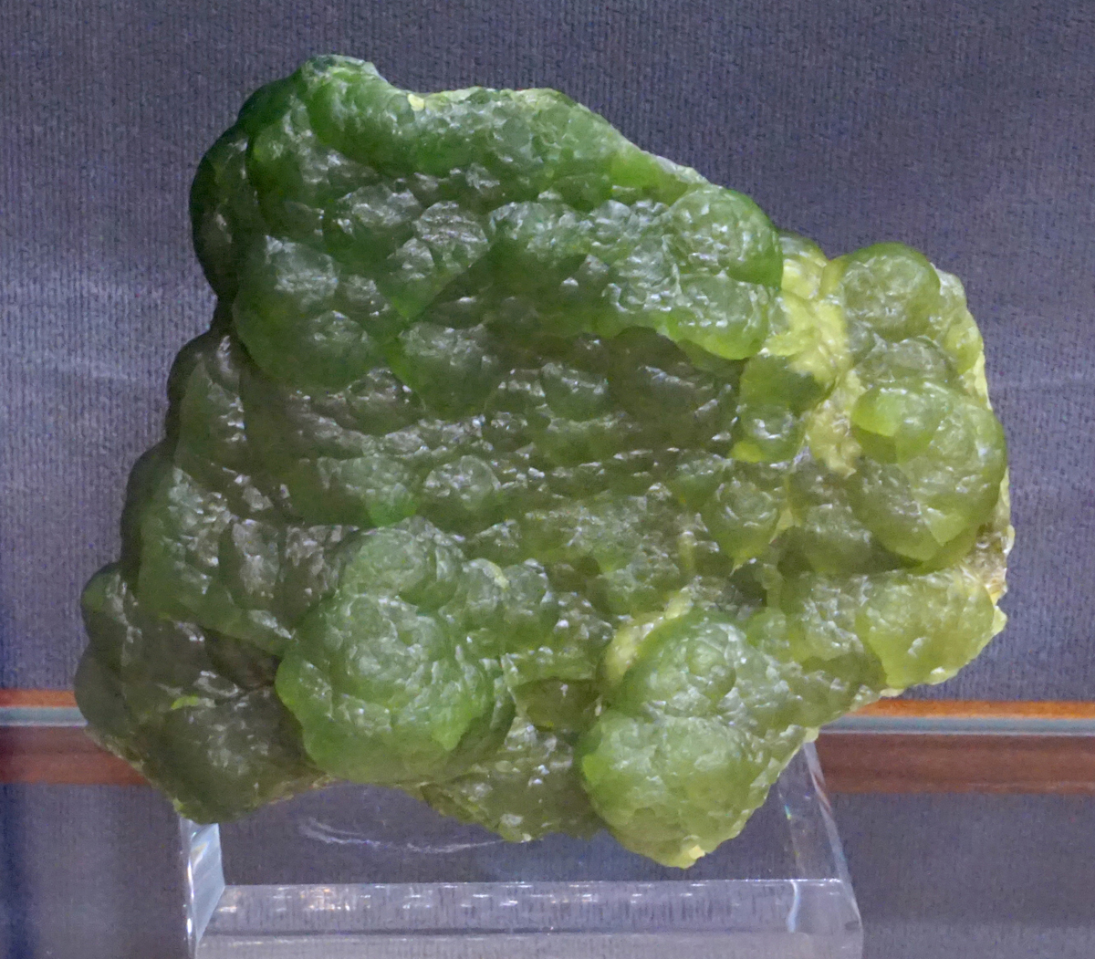 Deep Green Botryoidal Smithsonite from 79 Mine, Dripping Springs Mountains, Gila Co., Arizona